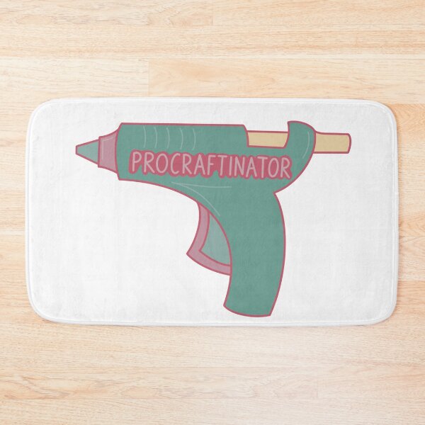 Item preview, Pro-Craft-inator Hot Glue Gun – Funny Crafting Procrastination Design designed and sold by aziza-doodles.