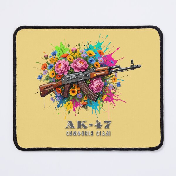 Item preview, AK-47 Symphony of Steel - Floral Pop Art designed and sold by Valeriia_Isaieva.