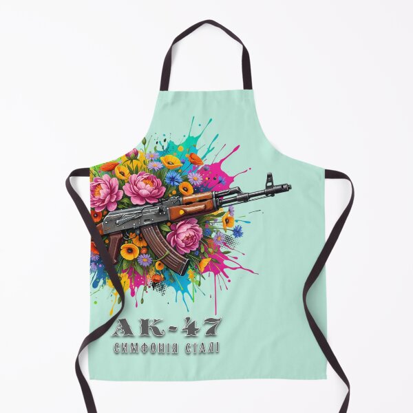 Item preview, AK-47 Symphony of Steel - Floral Pop Art designed and sold by Valeriia_Isaieva.