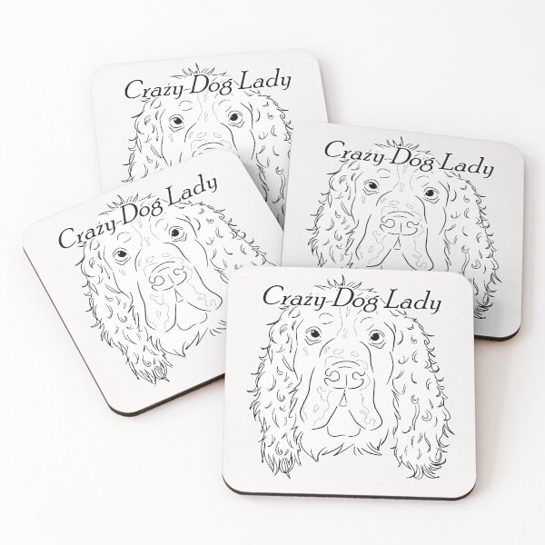 Item preview, Crazy Dog Lady English Springer Spaniel designed and sold by Pawsome-Doodles.