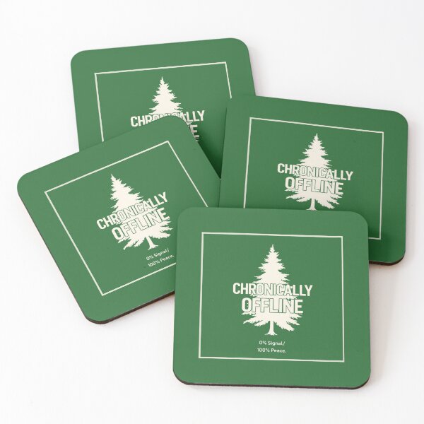 Item preview, Chronically Offline Minimalist Nature Digital Detox Graphic designed and sold by TheOrganizedHaven1.