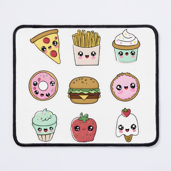 Item preview, Cute Kawaii Food Friends designed and sold by Retro Whimsy.