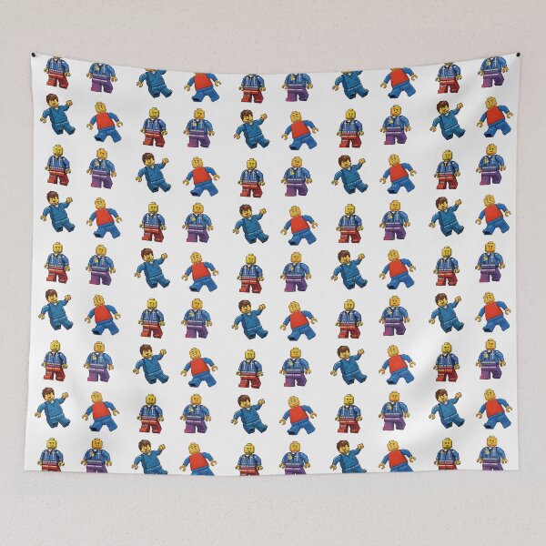 Item preview, "Brick figures in the generic space" -4 pack designed and sold by Tecno-Art-Land.