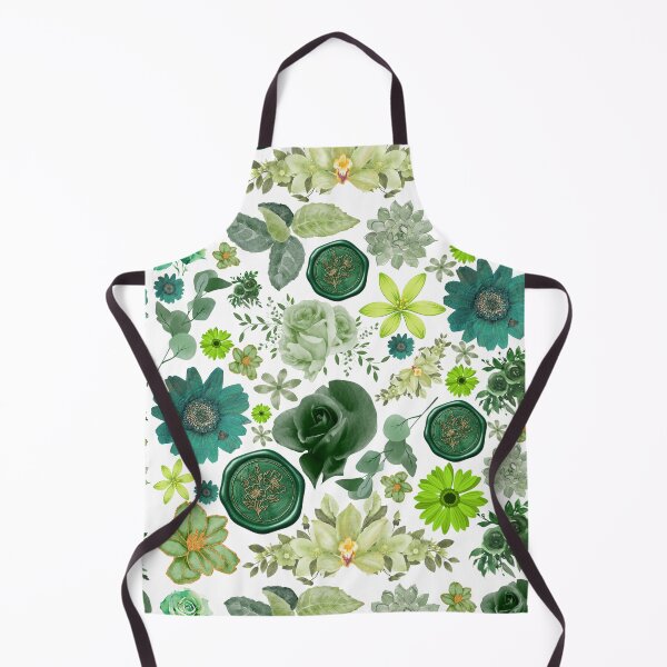 Item preview, Emerald Green Tropical Leaves Pattern designed and sold by Karitza Daniela.