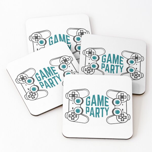 Item preview, Game Party Controller Funny Gaming Quote - Humorous Video Game Squad Art designed and sold by FuzionRaptor.