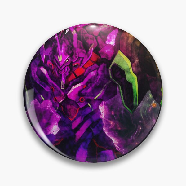 Item preview, Unit 01 Neon Genesis Evangelion Purple Mecha Awakening designed and sold by mildaclairmo.