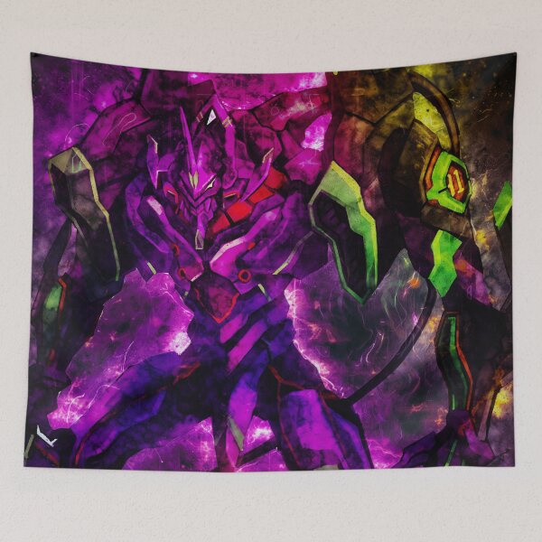 Item preview, Unit 01 Neon Genesis Evangelion Purple Mecha Awakening designed and sold by mildaclairmo.