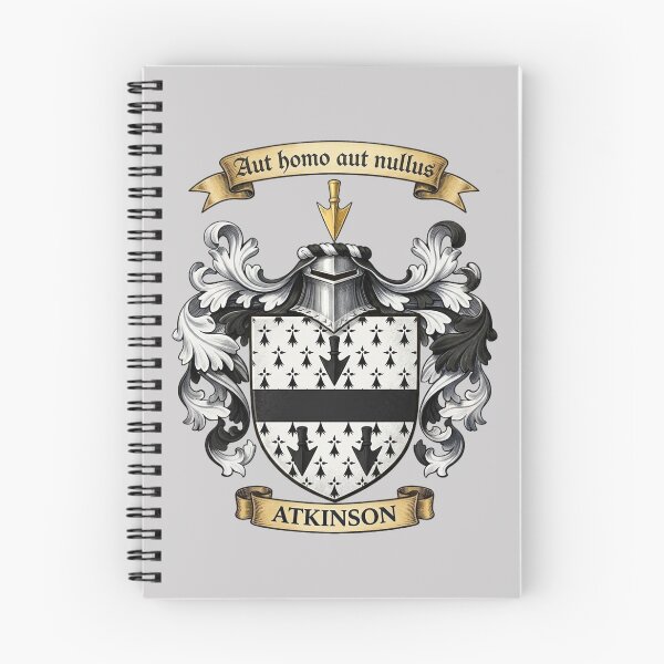 Item preview, The Atkinson Family Coat of Arms designed and sold by BagTown Clans.