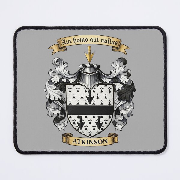 Item preview, The Atkinson Family Coat of Arms designed and sold by BagTown Clans.