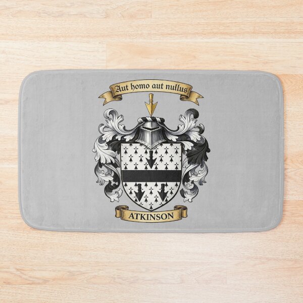 Item preview, The Atkinson Family Coat of Arms designed and sold by BagTown Clans.