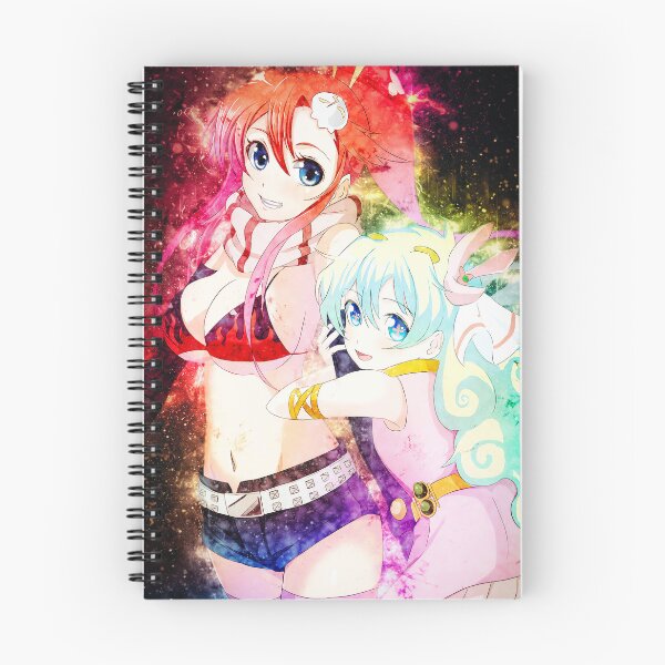 Item preview, Nia Teppelin Gurren Lagann Dreamy Pastel Blue Hair Galaxy Gentle Glow designed and sold by mildaclairmo.