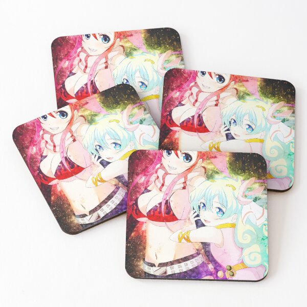 Item preview, Nia Teppelin Gurren Lagann Dreamy Pastel Blue Hair Galaxy Gentle Glow designed and sold by mildaclairmo.