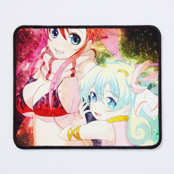 Item preview, Nia Teppelin Gurren Lagann Dreamy Pastel Blue Hair Galaxy Gentle Glow designed and sold by mildaclairmo.