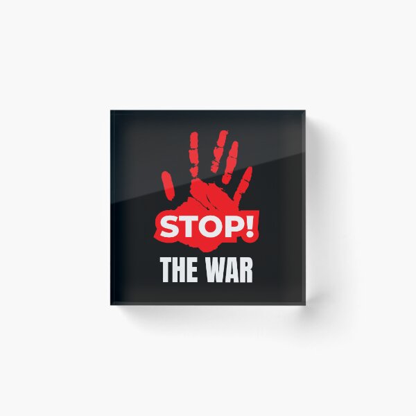 Item preview, Stop The War – Powerful Anti-War Protest Handprint Peace Design designed and sold by Karim-Karem.