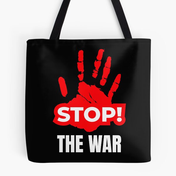 Item preview, Stop The War – Powerful Anti-War Protest Handprint Peace Design designed and sold by Karim-Karem.