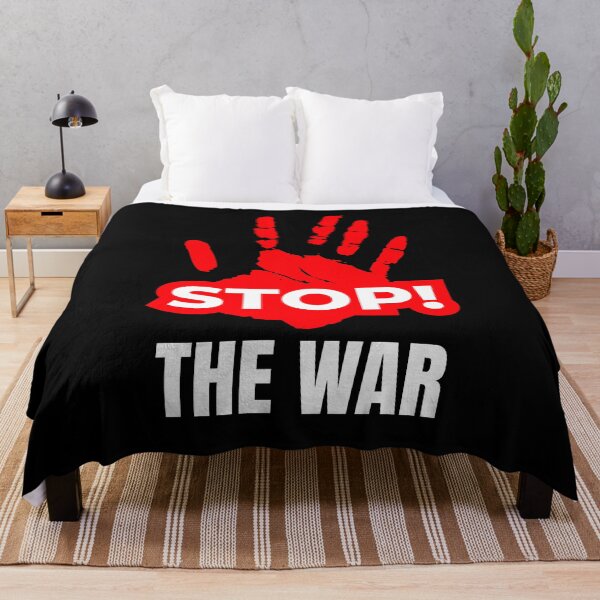 Item preview, Stop The War – Powerful Anti-War Protest Handprint Peace Design designed and sold by Karim-Karem.