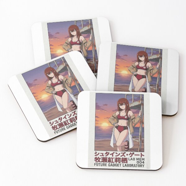 Item preview, Steinsgate Makise Kurisu - Sexy Bikini Retro 90s Anime Style designed and sold by GachaGooners.