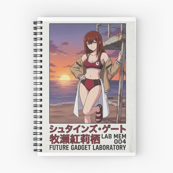 Item preview, Steinsgate Makise Kurisu - Sexy Bikini Retro 90s Anime Style designed and sold by GachaGooners.