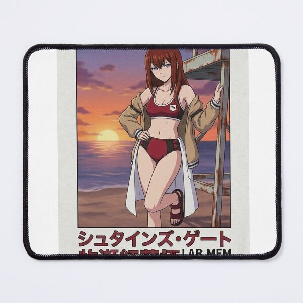 Item preview, Steinsgate Makise Kurisu - Sexy Bikini Retro 90s Anime Style designed and sold by GachaGooners.