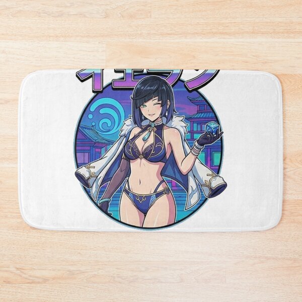 Item preview, Genshin Impact Yelan - Sexy Bikini Retro 90s Anime Style designed and sold by GachaGooners.