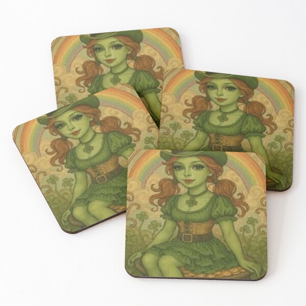 Item preview, leprechaun girl designed and sold by mentalmichelle.