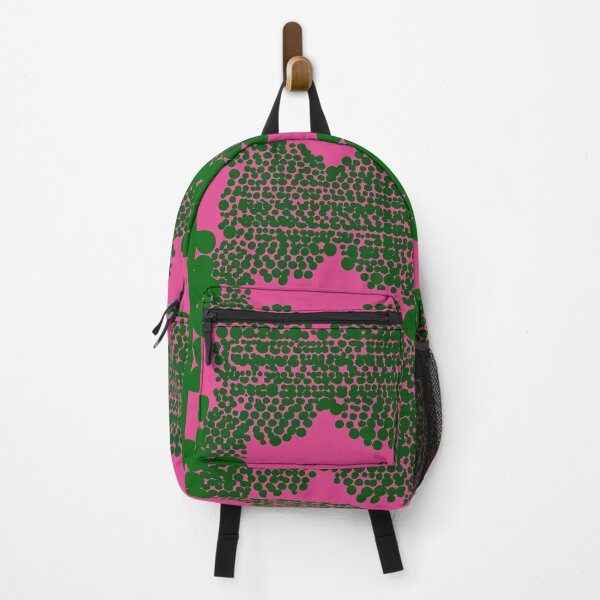 Item preview, Hot Pink Kelly Green Boho Abstract designed and sold by TheBohemianLark.