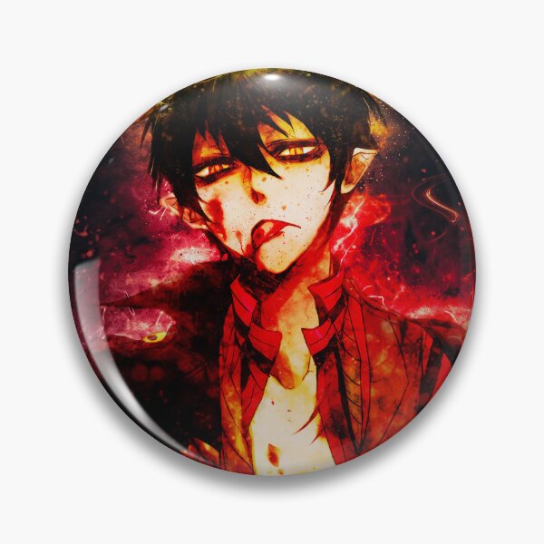 Item preview, Amaimon Blue Exorcist Red Cosmic Glow Intense Shadow Portrait designed and sold by mildaclairmo.
