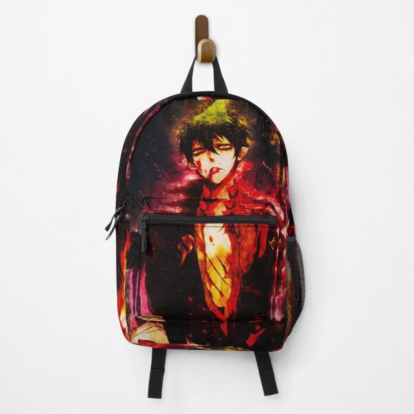 Item preview, Amaimon Blue Exorcist Red Cosmic Glow Intense Shadow Portrait designed and sold by mildaclairmo.