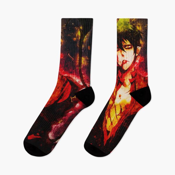 Item preview, Amaimon Blue Exorcist Red Cosmic Glow Intense Shadow Portrait designed and sold by mildaclairmo.
