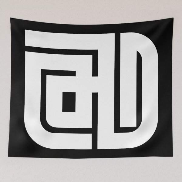 Item preview, Helm Dream Kufi Calligraphy – Geometric Arabic Nursery Art designed and sold by ArabicVectors.