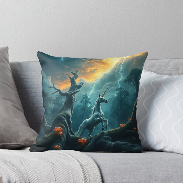 Item preview, Enchanted Forest Unicorn – Fantasy Art designed and sold by Perfect Imperfections .