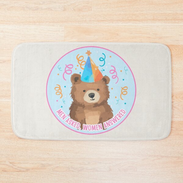 Item preview, Bear: Men Asked, Women Answered designed and sold by EvergreenRevolt.