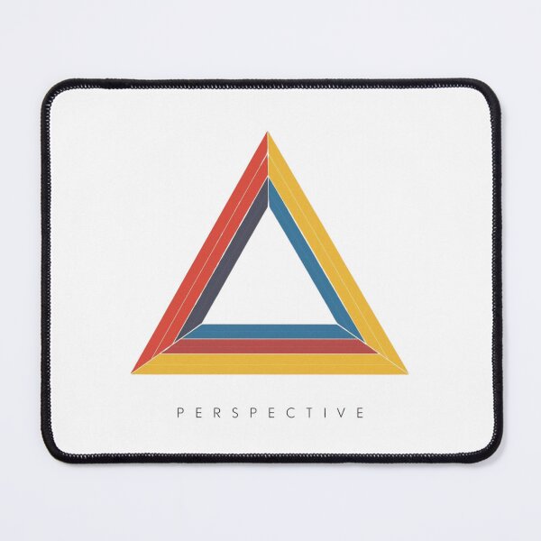 Item preview, Optical Illusion Impossible Triangle Primary Colors Graphic designed and sold by TheOrganizedHaven1.