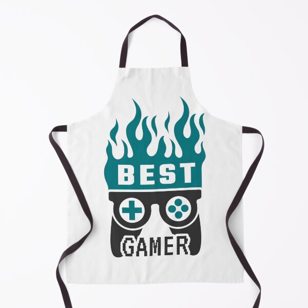 Item preview, Best Gamer Burning Controller - Funny Fire Video Game Level Up Art designed and sold by FuzionRaptor.