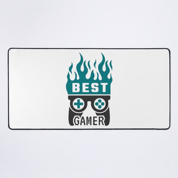 Item preview, Best Gamer Burning Controller - Funny Fire Video Game Level Up Art designed and sold by FuzionRaptor.