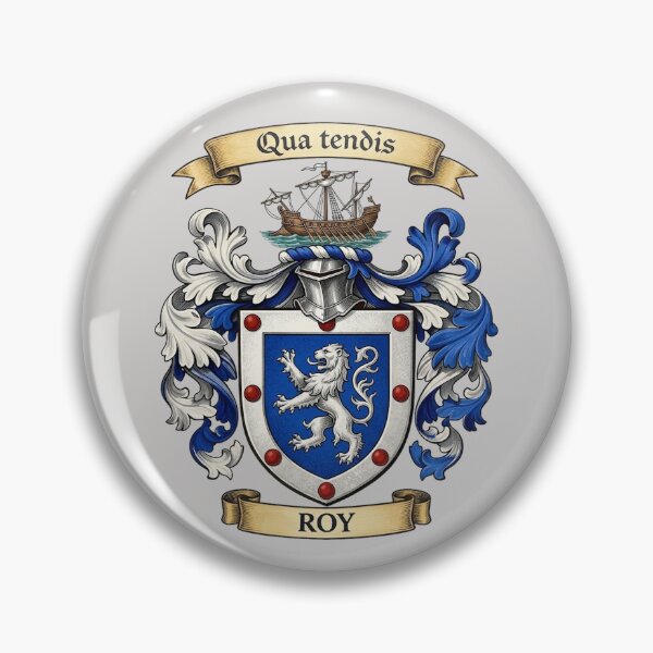 Item preview, The Roy Family Coat of Arms designed and sold by BagTown Clans.