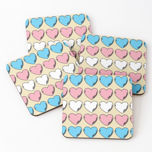Item preview, Trans Hearts designed and sold by Murder of Crows.