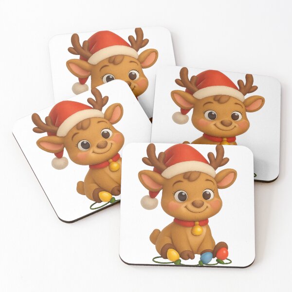 Item preview, Christmas Reindeer Girl designed and sold by Sillytoe.