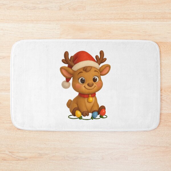 Item preview, Christmas Reindeer Girl designed and sold by Sillytoe.