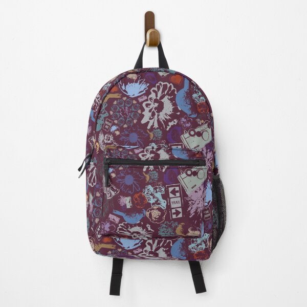 Item preview, Floral Travel Scatter on Maroon designed and sold by Digitalmyth's Designs.
