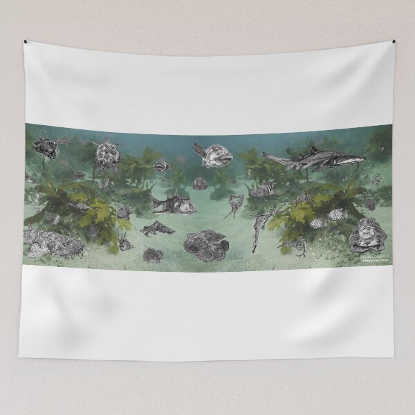 Item preview, Marine Dream in Botany Bay designed and sold by Wildcard-Sue.