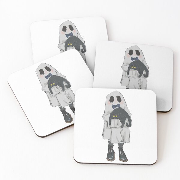 Item preview, Sheet ghost Edwin Payne holding the Cat King designed and sold by LesbianMastermind.