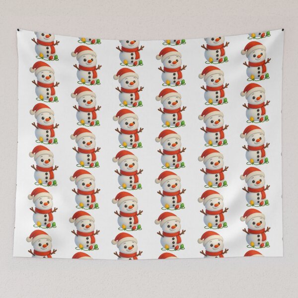 Item preview, Christmas Snowman designed and sold by Sillytoe.