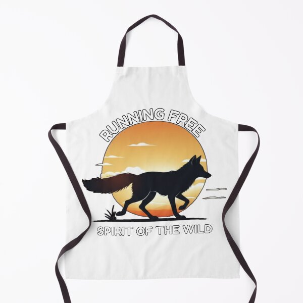 Item preview, Wolf Sunset Silhouette Wild Nature Animal Design designed and sold by LittleLoopArt.
