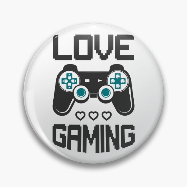 Item preview, Love Gaming Controller Funny Quote - Cute Video Game Couple Heart Art designed and sold by FuzionRaptor.