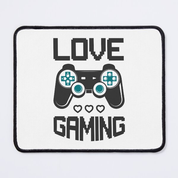 Item preview, Love Gaming Controller Funny Quote - Cute Video Game Couple Heart Art designed and sold by FuzionRaptor.