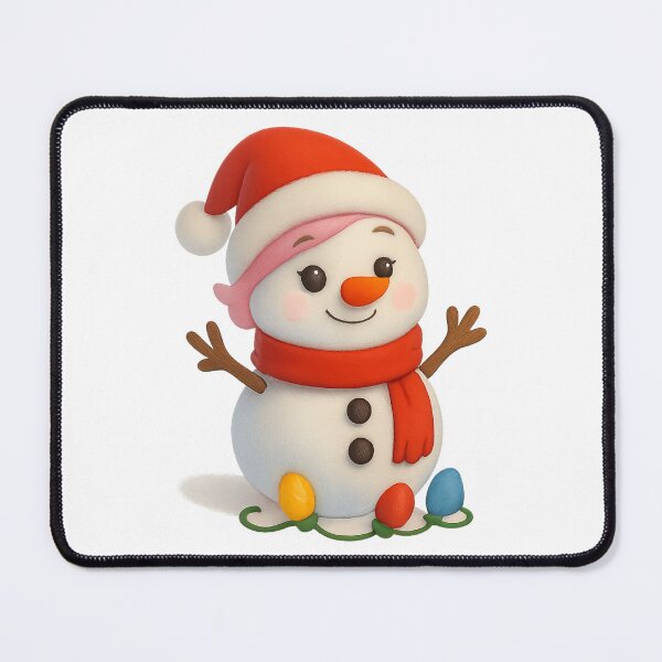 Item preview, Christmas Girl Snowman designed and sold by Sillytoe.
