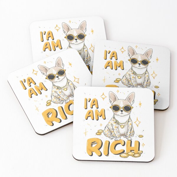 Item preview, Rich Dog Energy designed and sold by Retro Whimsy.