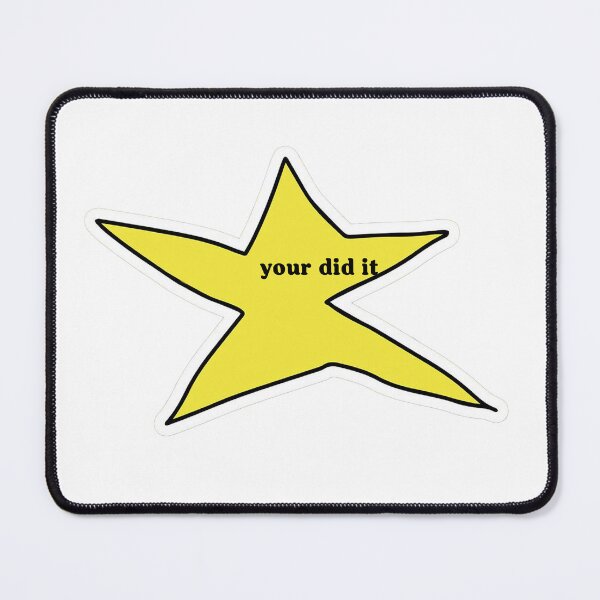 Item preview, your did it gold star designed and sold by TheBitterLemon.