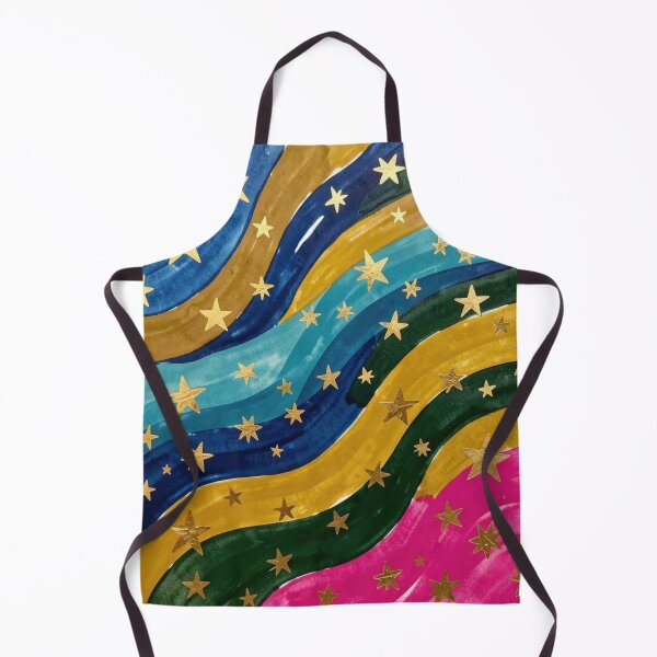 Item preview, Celestial Rainbow Stars Watercolor Pattern designed and sold by laterkatergator.